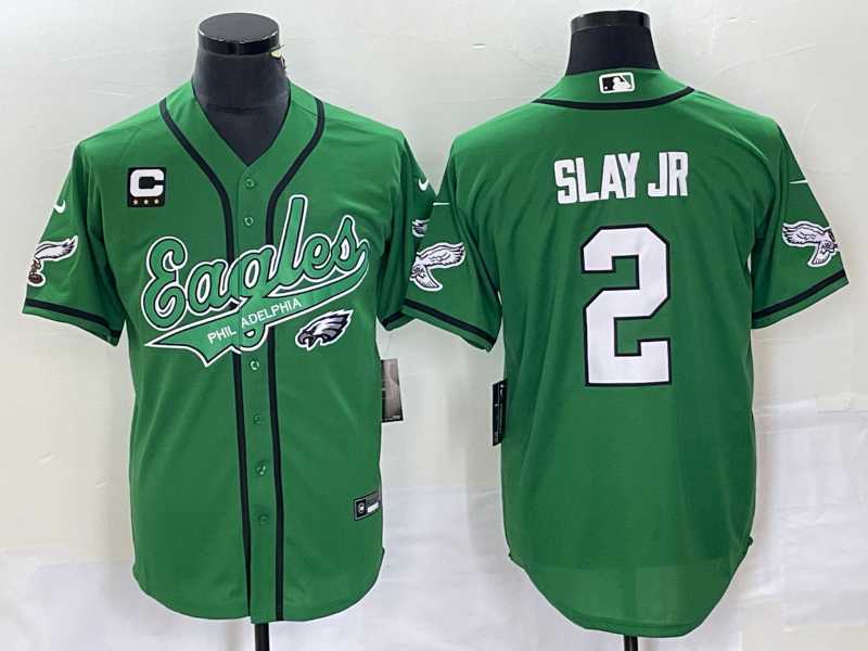 Men's Philadelphia Eagles #2 Darius Slay JR Green C Patch Cool Base Stitched Baseball Jersey,We sell and wholesale Men's Philadelphia Eagles #2 Darius Slay JR Green C Patch Cool Base Stitched Baseball Jersey on line form chian!